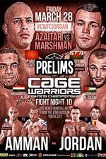 Watch Cage Warriors Fight Night 10 Facebook Prelims 123movies