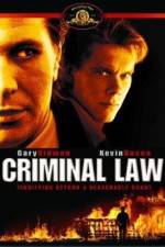 Watch Criminal Law 123movies