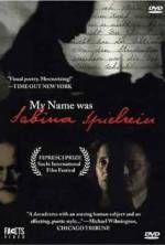 Watch My Name Was Sabina Spielrein 123movies