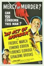 Watch An Act of Murder 123movies