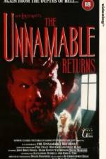 Watch The Unnamable II: The Statement of Randolph Carter 123movies