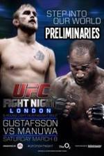 Watch UFC Fight Night 38: Gustafsson vs. Manuwa Preliminaries 123movies