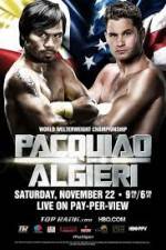Watch Manny Pacquiao vs Chris Algieri 123movies