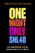Watch Saturday Night Live 40th Anniversary Special 123movies